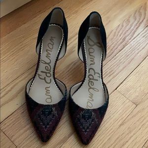 SAM EDELMAN 3 inch heels